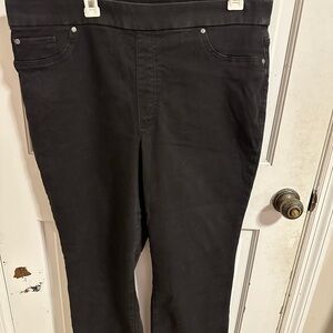 Kim Rogers Black Straight Leg Jeans